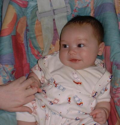 My Grandson Alec at 11 weeks old.